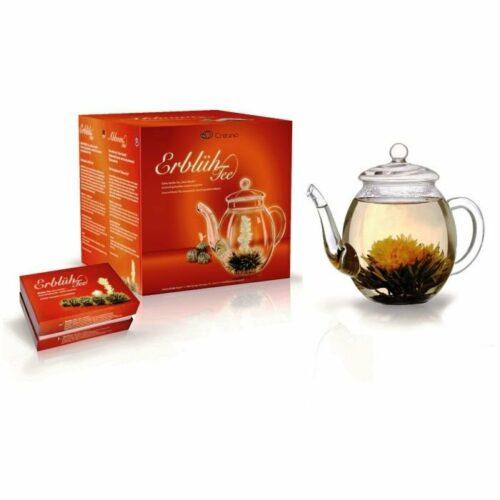 Cadeaupakket Theebloemen (incl. glazen pot)