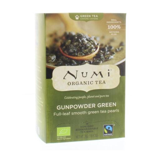 Groene Thee Theezakjes (Bio + Fairtrade)