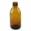 Medicijnfles glas bruin - 250 ml