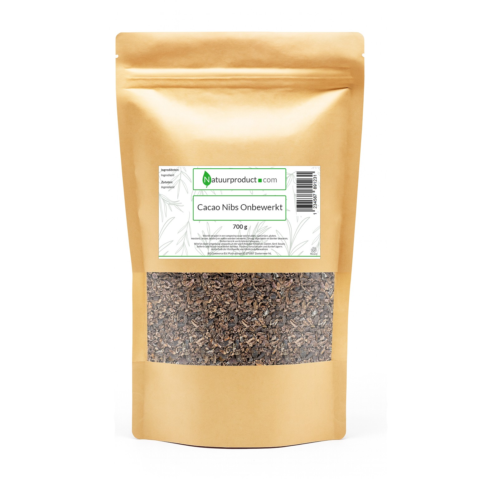 Cacao Nibs Onbewerkt
