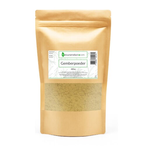 Gemberpoeder 200 zak