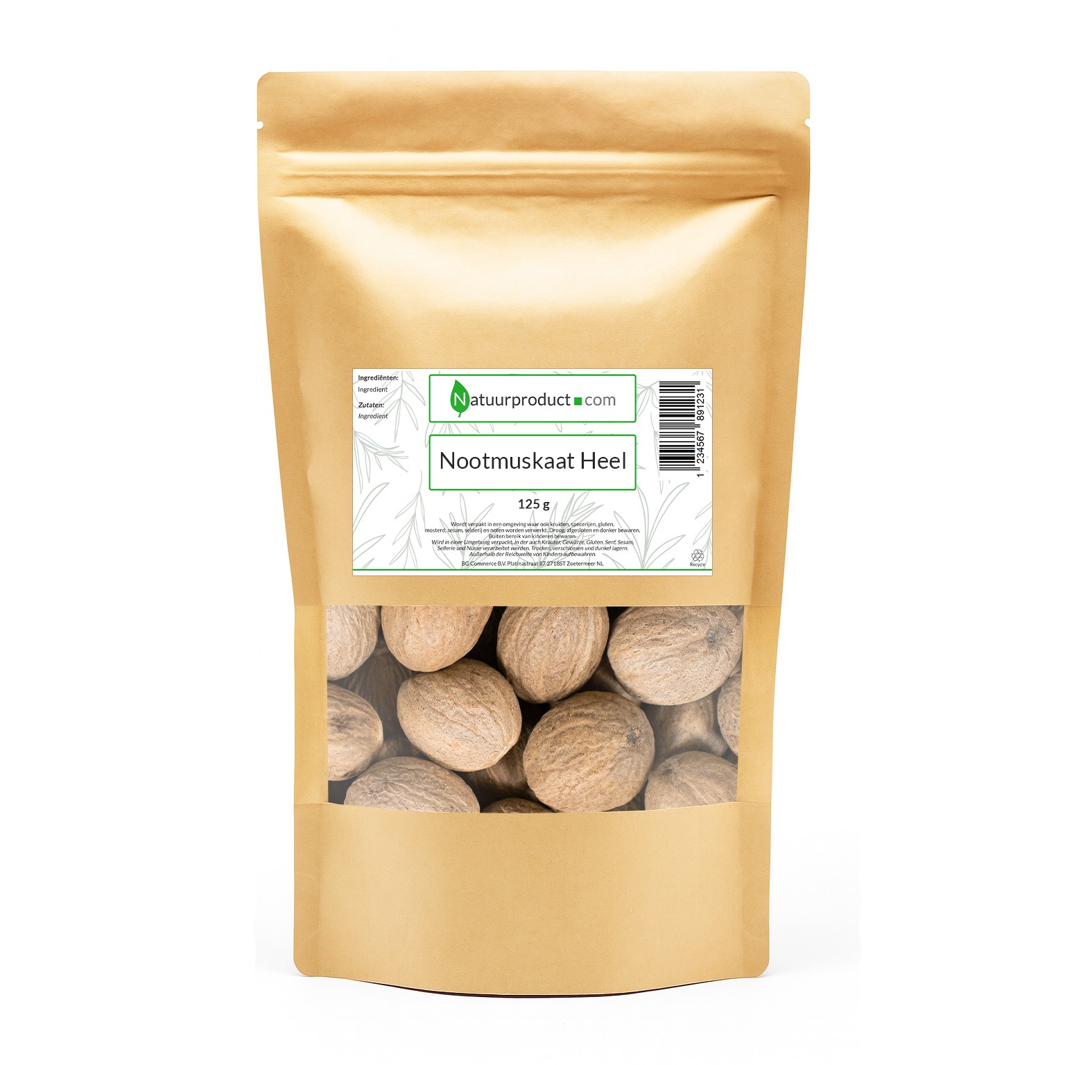 Nootmuskaat Heel
