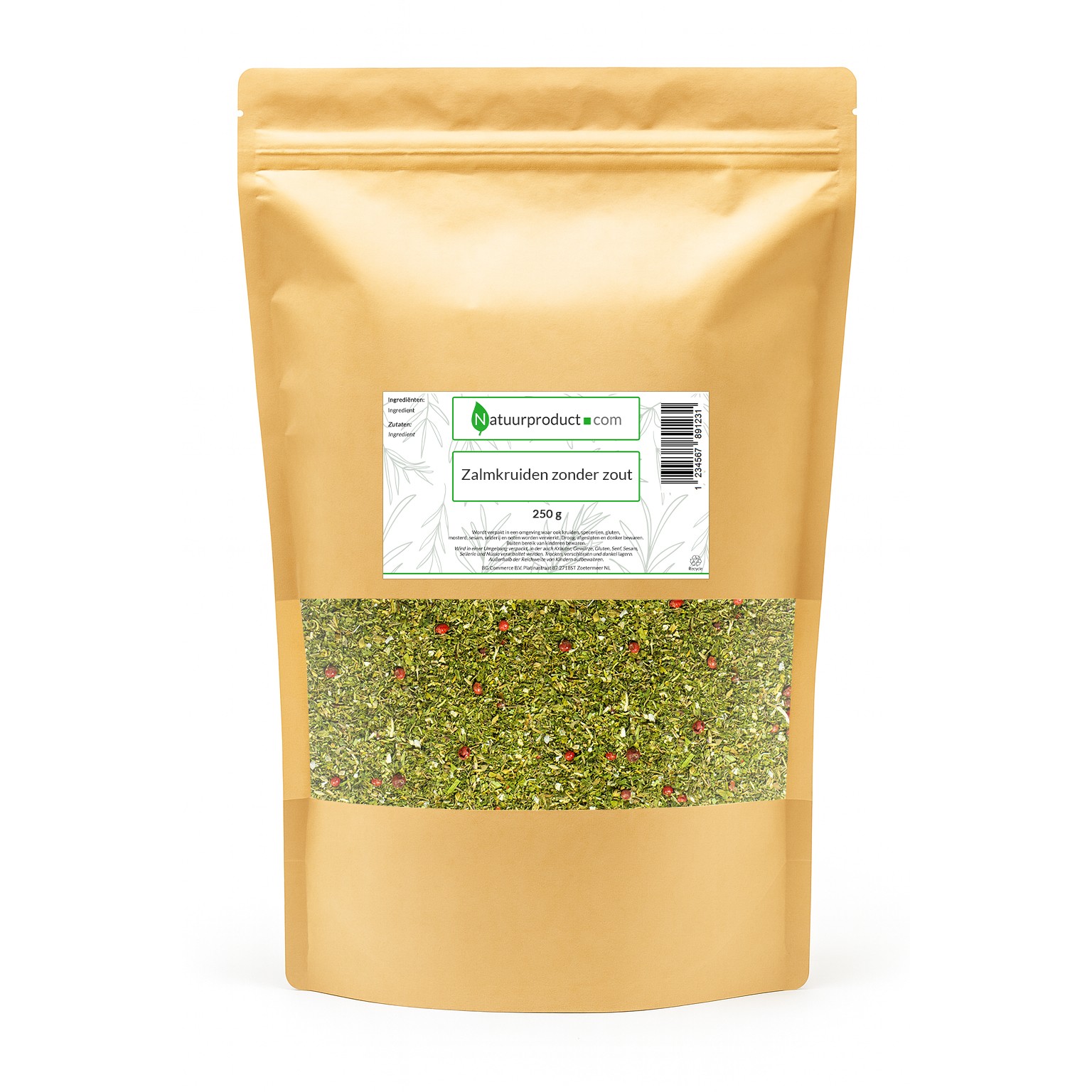 Zalmkruiden zonder zout