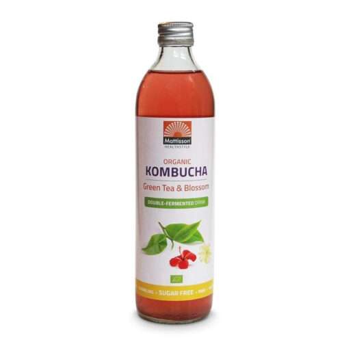 Kombucha Drink Green Tea Blossoms (Bio)