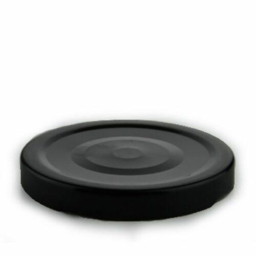 Deksel Draaisluiting Zwart - 63mm