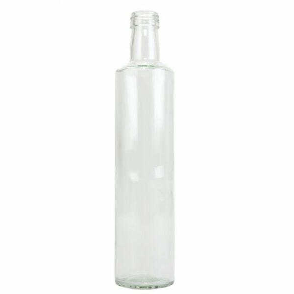 Glazen fles slank - 500 ml