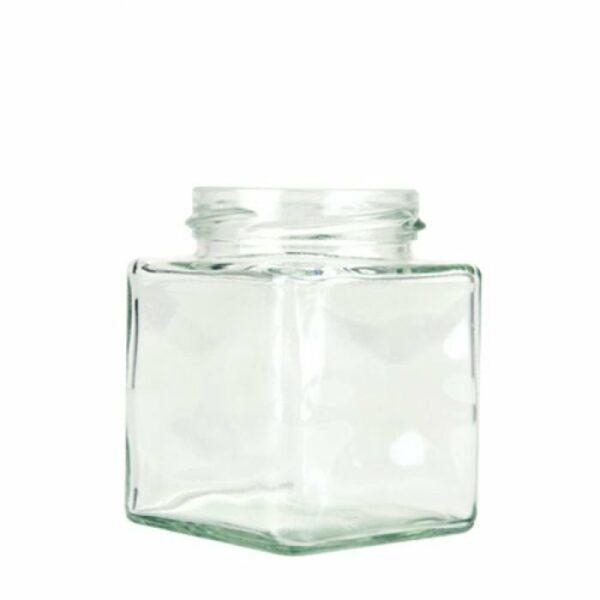 Glazen Pot Vierkant - 185ml