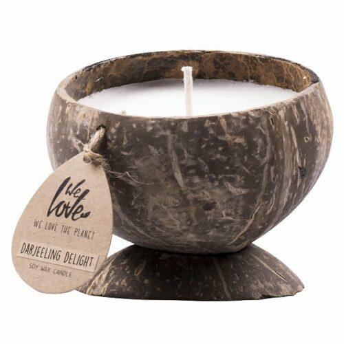 Kokosnoot Geurkaars Darjeeling