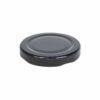 Deksel Draaisluiting Zwart - 58mm