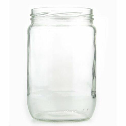 Glazen Pot Rond - 640ml
