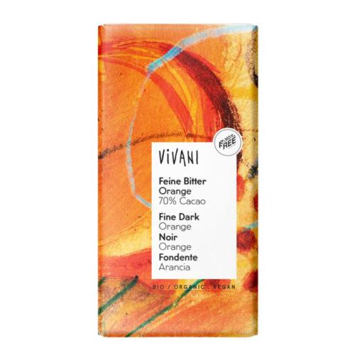 Chocolade Dark Sinaasappel 70% (Bio)