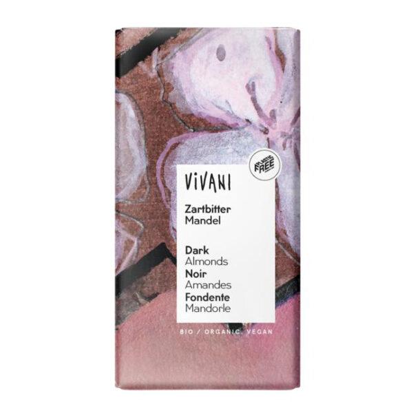 Chocolade Puur met Amandelen (Bio)
