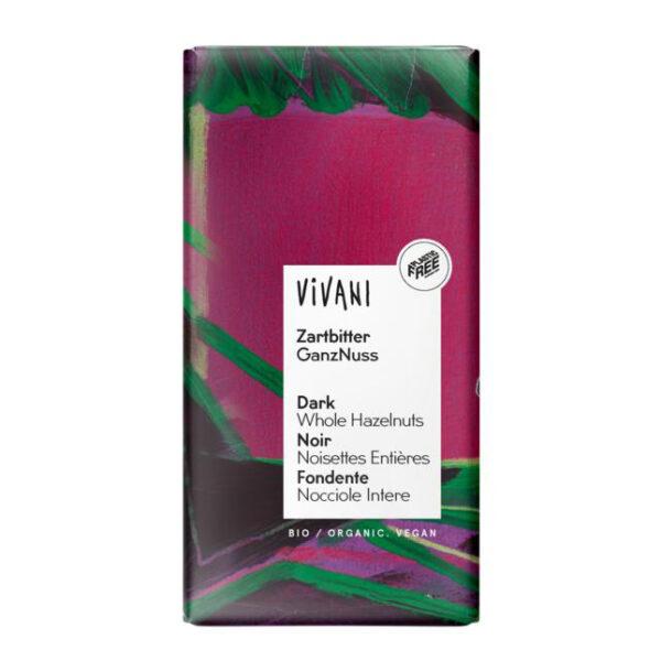 Chocolade Puur met Hazelnoten (Bio)