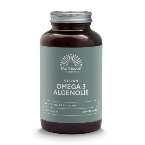 Vegan Omega-3 Algenolie - DHA 150mg & EPA 75mg