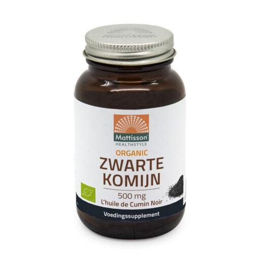 Zwarte komijn olie capsules (Bio)