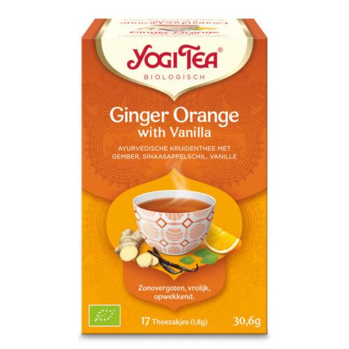 Ginger Orange Vanille Theezakjes (Bio)