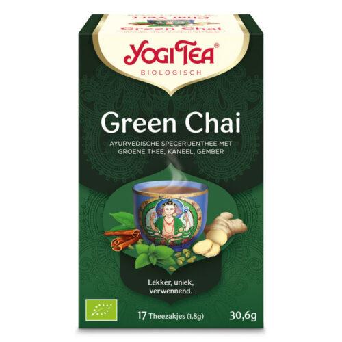 Green Chai Theezakjes (Bio)