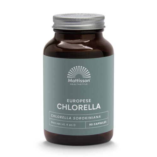 Chlorella 775mg caps. Europees (Bio)