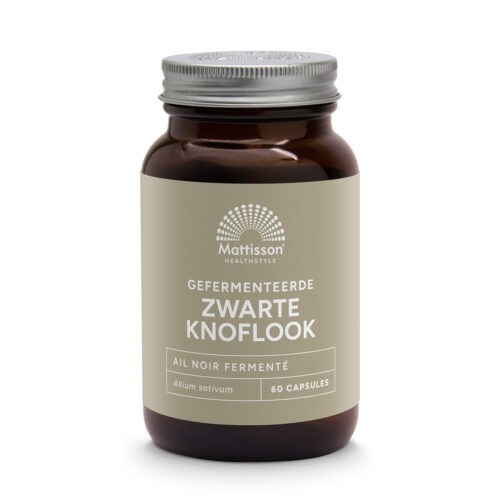 Zwarte Knoflook caps. 250mg