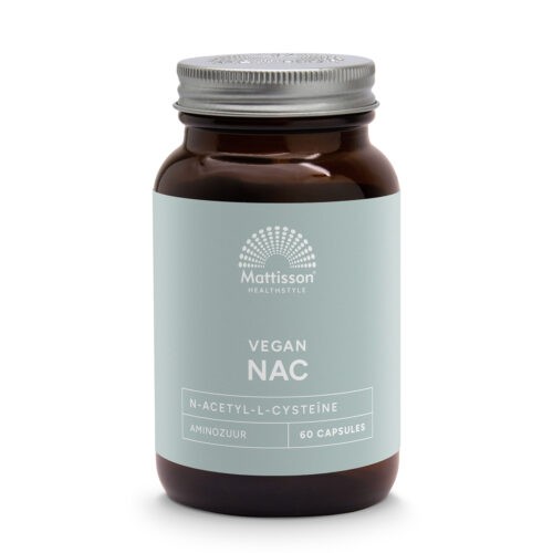 Vegan N-Acetyl-L-Cysteïne (NAC) 600 mg