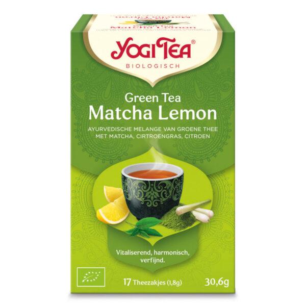 Matcha Lemon Theezakjes (Bio)