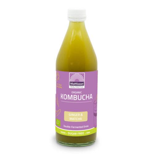 Kombucha Ginger & Matcha (Bio)
