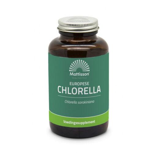 Chlorella 775mg caps. Europees (Bio)