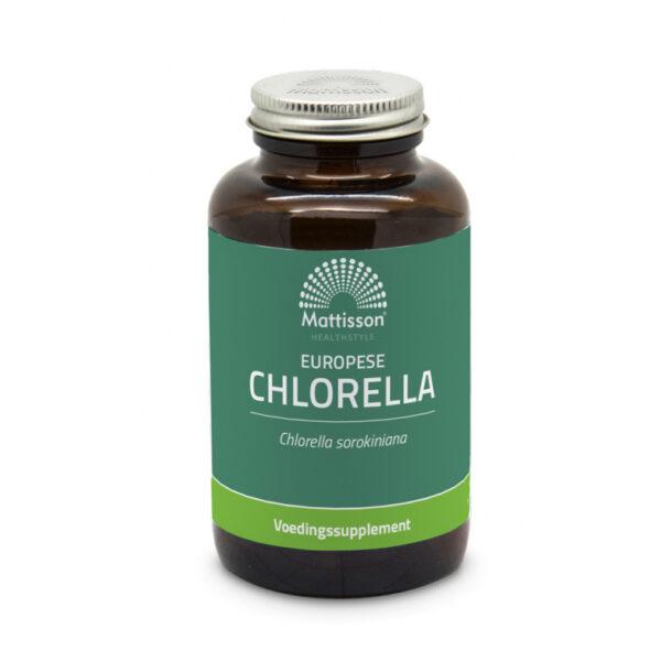 Chlorella 775mg caps. Europees (Bio)
