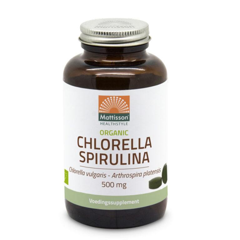 Chlorella + Spirulina Tabl. (Bio) Topkwaliteit Bestellen