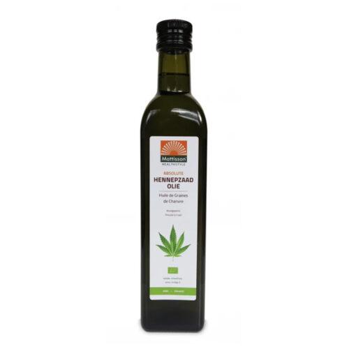 Hennepzaadolie (Bio)