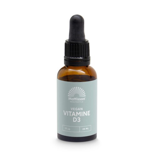 Vegan Vitamine D3 - 25 mcg