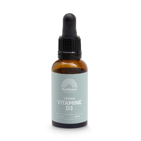 Vegan Vitamine D3 - 25 mcg
