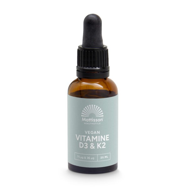 Vegan Vitamine D3/K - 75 mcg/36 mcg