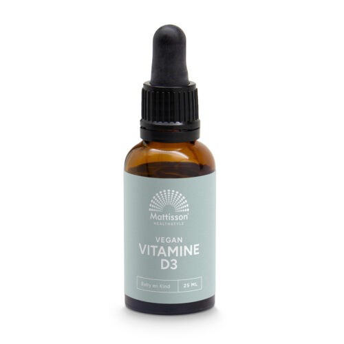 Vegan Vitamine D3 - Baby & Kind 10 mcg