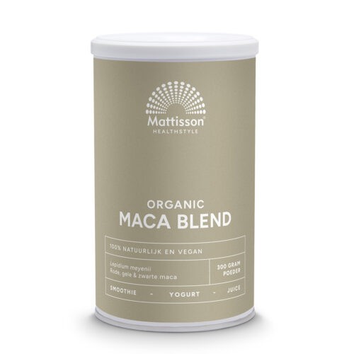Maca Blend - rood, geel & zwart (Bio)