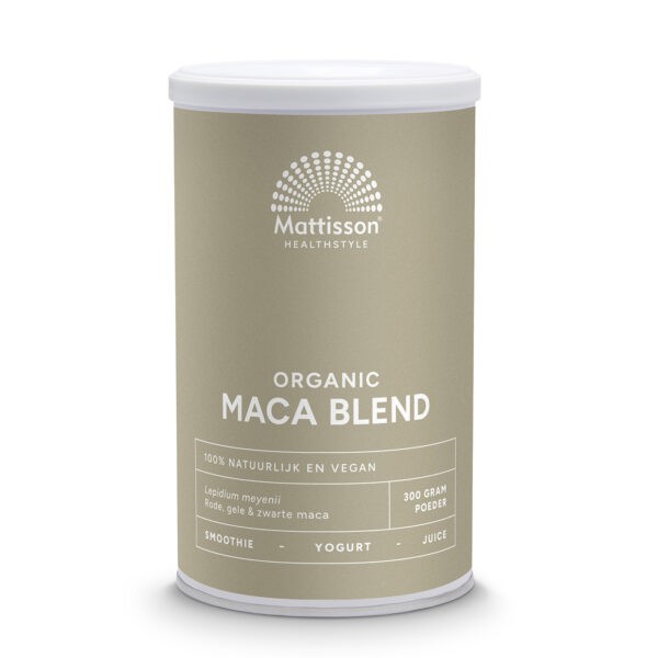 Maca Blend - rood, geel & zwart (Bio)