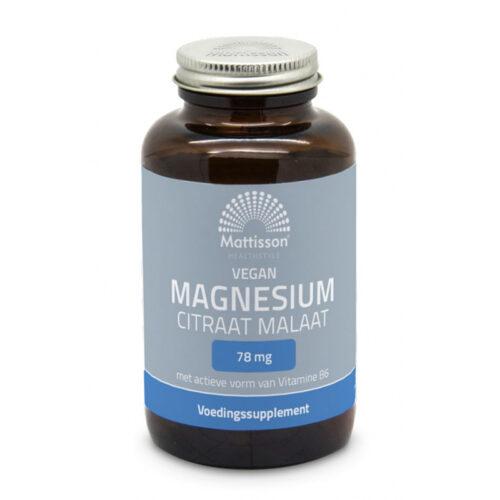 Magnesium Citraat Malaat Capsules 86 mg