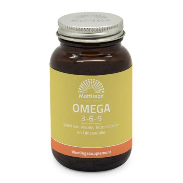 Omega 3-6-9 - Vis- teunisbloem- en lijnzaadolie