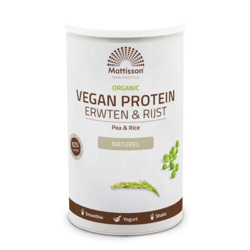 Vegan proteïne poeder - Erwten & Rijst (Bio)