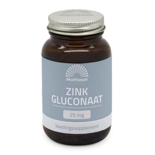 Zink Gluconaat 25 mg