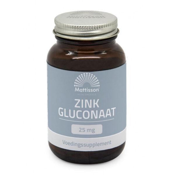 Zink Gluconaat 25 mg