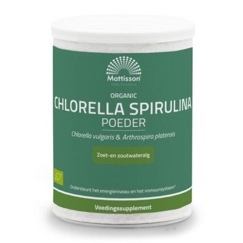 Chlorella Spirulina poeder (Bio)