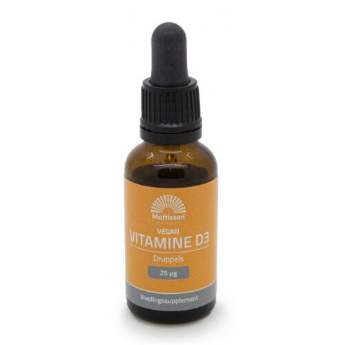 Vegan Vitamine D3 - 25 mcg
