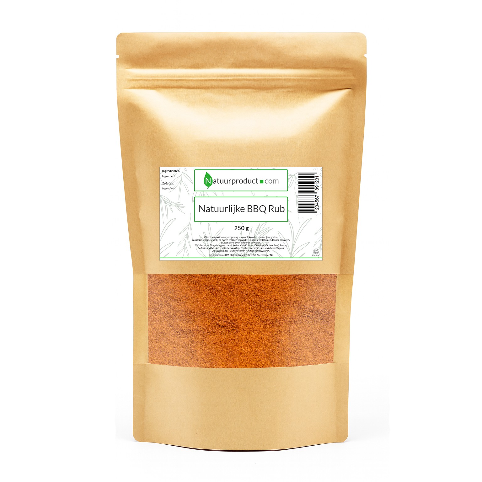 Natuurlijke BBQ Rub