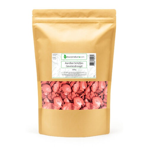 Aardbei Schijfjes Gevriesdroogd