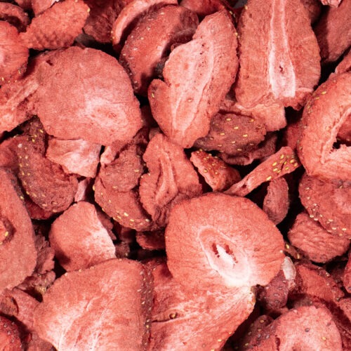 Aardbei Schijfjes Gevriesdroogd