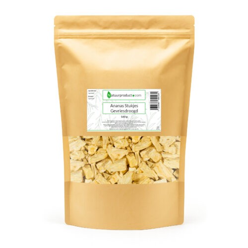 Ananas Stukjes Gevriesdroogd