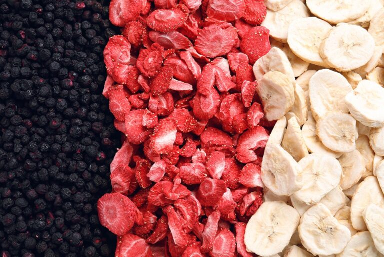 Gevriesdroogd Fruit