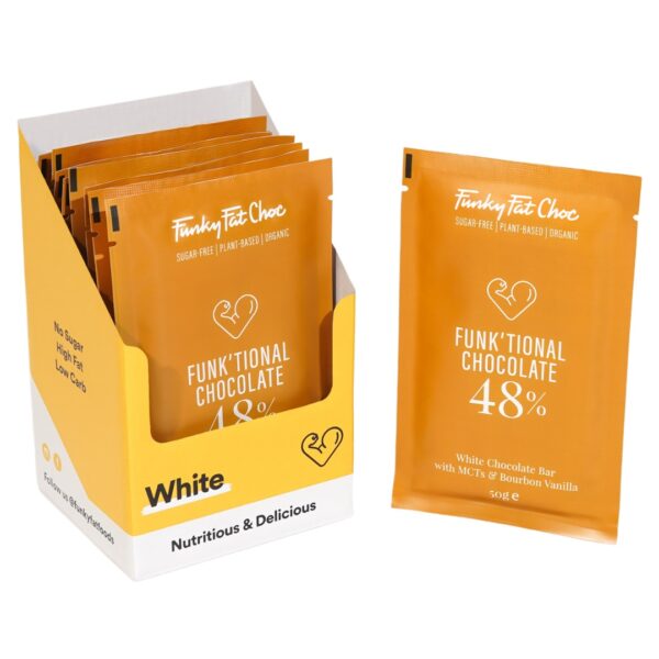 Chocolade Suikervrij met MCT - Wit