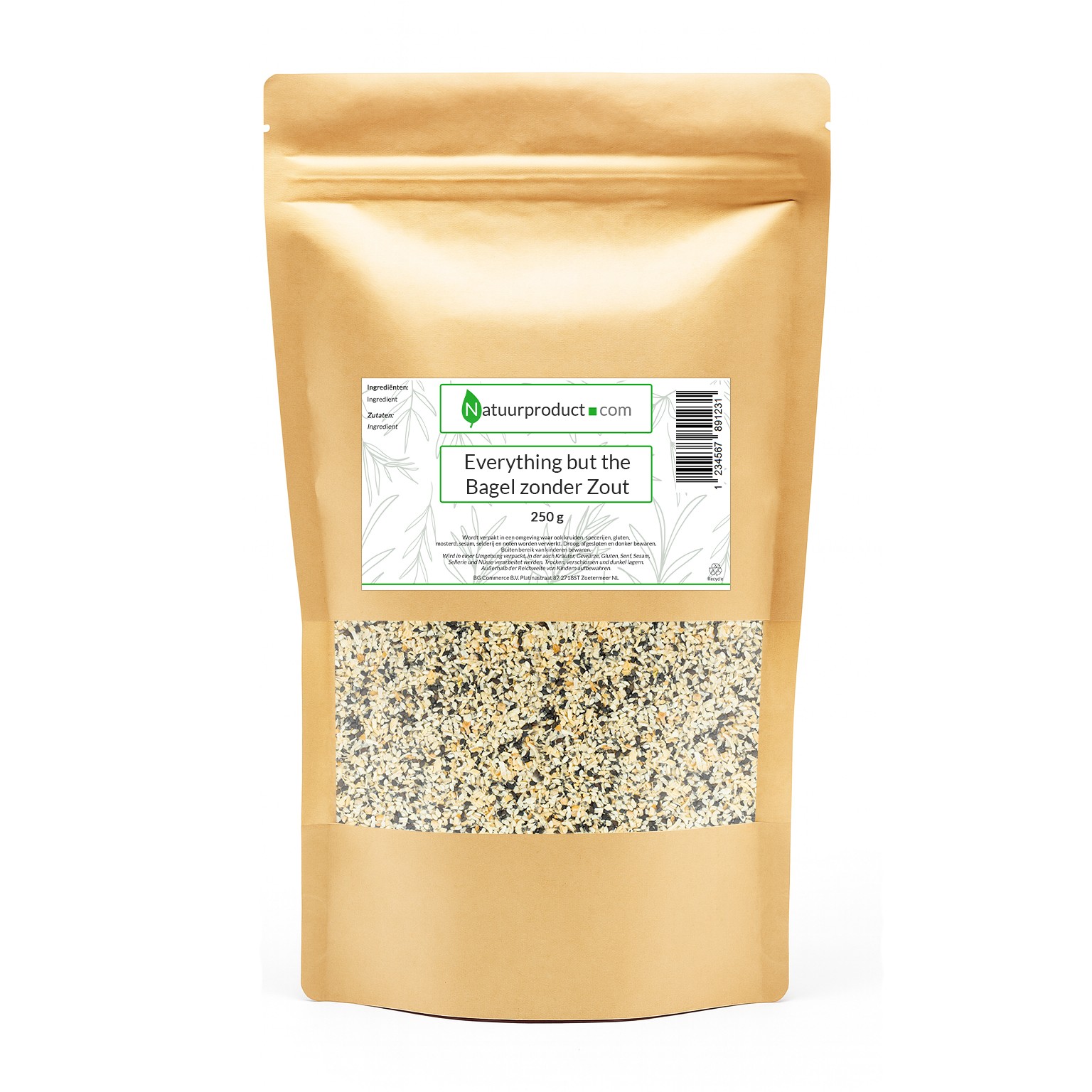 Everything but the Bagel zonder Zout